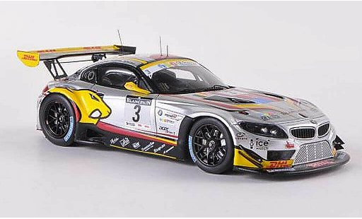 Bmw Z4 course 1/43 Spark E89 No.3 DHL 24h Spa 2012 M.Palttala/B.Leinders/M.Martin diecast model cars