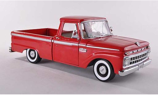 Ford F-100 Pickup 1/18 Sun Star 00 Douane Cab red 1965 diecast model cars