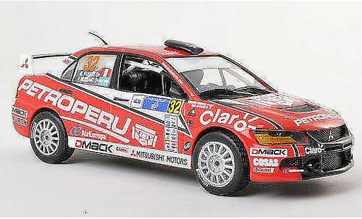 Mitsubishi Lancer Evolution IX 1/43 Vitesse No.32 Petroperu Rally Guanajuato Mexiko 2012 N.Fuchs/F.Mussano diecast model cars