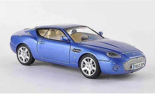 Aston Martin DB7 zagato 1/43 WhiteBox blue diecast model cars
