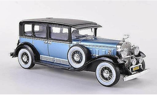 Cadillac V16 Sedan 1/43 WhiteBox blue/black 1 diecast model cars