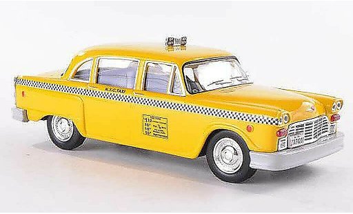 Checker Marathon taxi 1/43 WhiteBox Yellow Cab - New York City 1980 diecast model cars