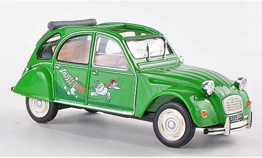 Citroen 2CV Berline 1/43 WhiteBox Sausss Ente 1987 diecast model cars