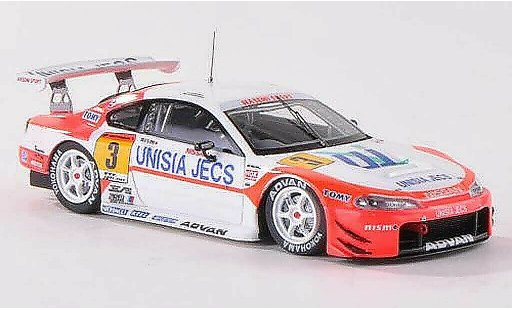Nissan Silvia S15 1/43 Ebbro No.3 Unisia Jecs JGTC 2002 T.Yamano/M.Yanagida diecast model cars