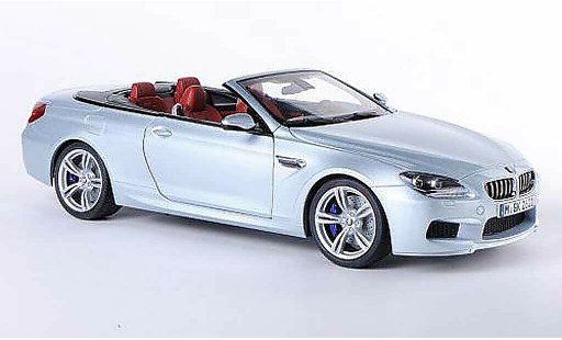 Bmw M6 Cabriolet 1/18 Paragon F12 grey 2012 diecast model cars