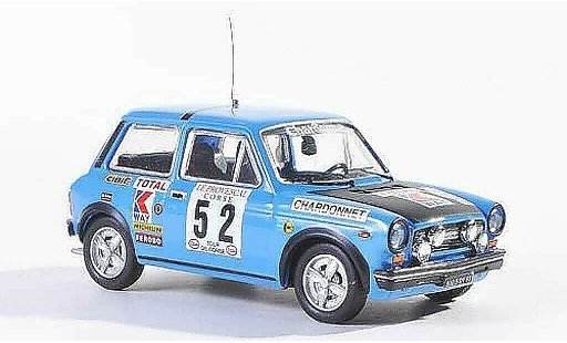 Autobianchi A 112 Abarth rallye 1/43 Best Abarth No.52 Tour de Corse 1977 Pagani/Carlotti diecast model cars