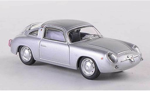 Fiat 750 Abarth 1/43 Best Zagato greygrey 1958 diecast model cars