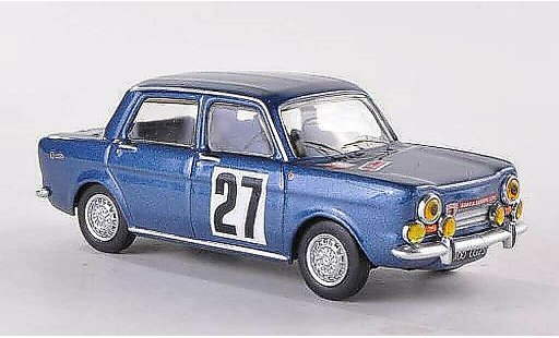Simca 1150 Abarth 1/43 Best No.27 Rally de Franche-Comte 1967 diecast model cars
