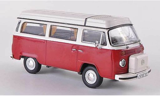 Volkswagen T2 B 1/43 Premium ClassiXXs Camping Westfalia red/beige diecast model cars