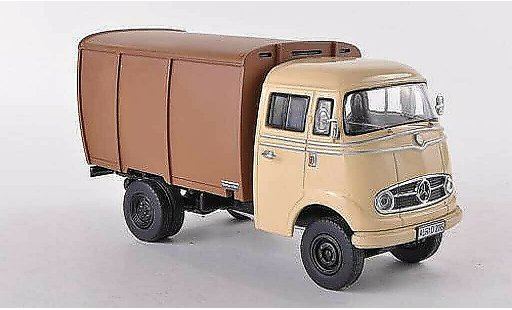 Mercedes L319 Base 1/43 Premium ClassiXXs L 319 Viehtransporter beige/brown diecast model cars