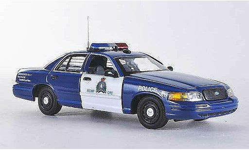 Ford Crown Police Interceptor 1/43 First Response Victoria RCMP - Royal Cnadian Mounted blue/white (CAN) diecast model cars