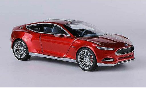 Ford Evos Concept 1/43 Norev red orange IAA 2011 diecast model cars