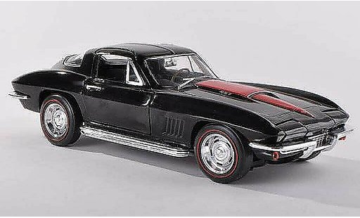 Chevrolet Corvette Coupe 1/18 Ertl C2 427 (C2) black/red diecast model cars