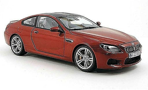 Bmw M6 Coupe 1/18 Paragon F13 orange/carbon 2012 diecast model cars