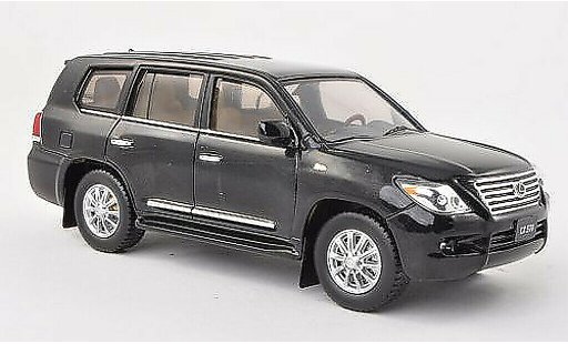 Lexus LX 570 1/43 IXO black 2010 diecast model cars