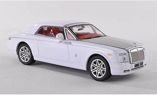Rolls Royce Phantom 2008 1/43 IXO Coupe white/grey diecast model cars
