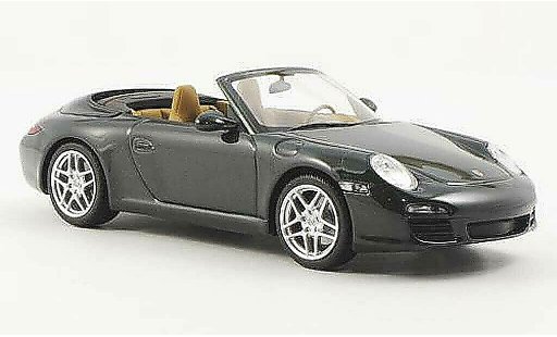 Porsche 911 Cabriolet 1/43 Minichamps Convertible S green diecast model cars