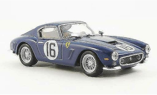 Ferrari 250 GT 1960 1/43 Ferrari Racing Collection Saloon SWB No.16 F.Tavano / P.Dumay 24h Le Mans diecast model cars