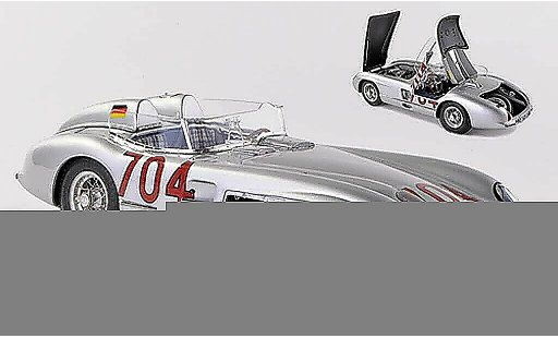 Mercedes 300 Base 1/43 CMC No.704 Mille Miglia 1955 H.Herrmann/H.Eger diecast model cars
