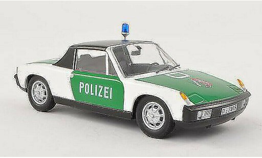 Porsche 914 Base 1/43 Schuco police NRW diecast model cars