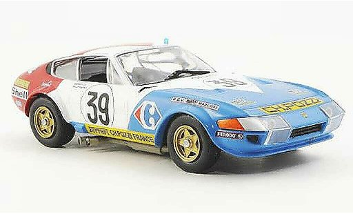 Ferrari 365 GTB/4 1/43 Ferrari Racing Collection Competizione 24h Le Mans J.C.Andruet / C.Ballot-Lena 1972 diecast model cars