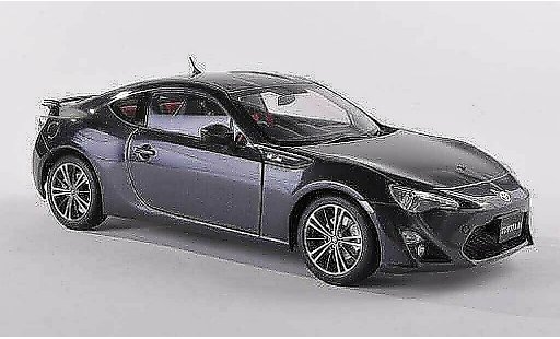 Toyota 86 2012 1/43 Autoart GT Limited (Asian Version/RHD) black-grey diecast model cars
