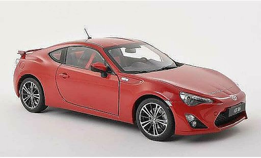 Toyota 86 2012 1/18 Autoart GT (Europa Version/LHD) black-red diecast model cars