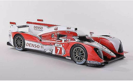 Toyota TS030 Base 1/43 Spark hybride No.7 Dense presentation Spa 2012 diecast model cars