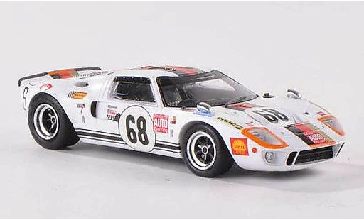 Ford GT40 Mk I 1/43 Spark GT 40 No.68 Deutsche AUTO Zeitung 24h Le Mans 1969 H.Kelleners/R.Joest diecast model cars