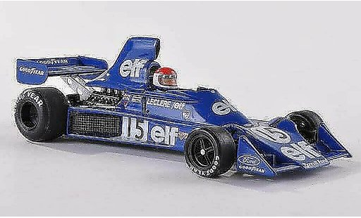 Tyrrell 007 1975 1/43 Spark No.15 M.Leclere GP USA diecast model cars