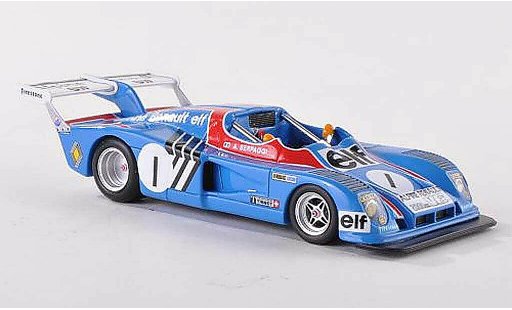 Alpine A441 course 1/43 Spark No.1 A.Serpaggi Champion 2LGR6 1974 diecast model cars
