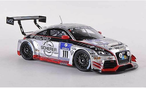 Audi TT rs 1/43 Spark No.111 Scherer 24h Nurburgring 2012 S.Landmann/C.Breuer/J.Wohlfarth/E.Deegener diecast model cars
