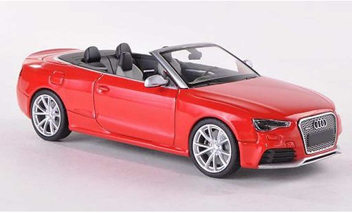 Audi RS5 cab 1/43 Minichamps cabriolet Convertible red 2012 diecast model cars