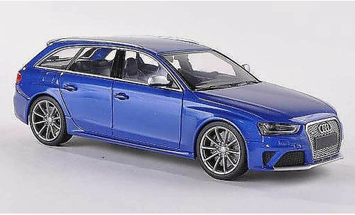 Audi RS4 avant 1/43 Minichamps blue 2012 diecast model cars