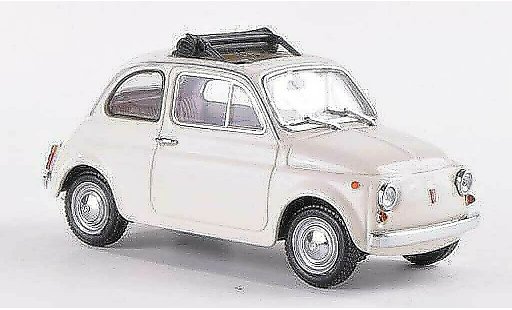 Fiat 500 F 1/43 Minichamps white 1965 diecast model cars