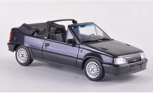 Opel Kadett GSI 1/43 Minichamps Convertible black 1989 diecast model cars