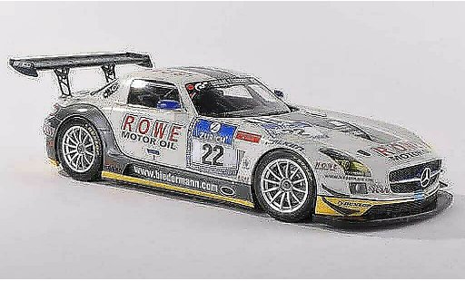 Mercedes SLS GT3 1/18 Minichamps AMG No.22 Rowe Racing 24h Nuerburgring 2012 Graf/Jager/Roloff/Seyffarth diecast model cars