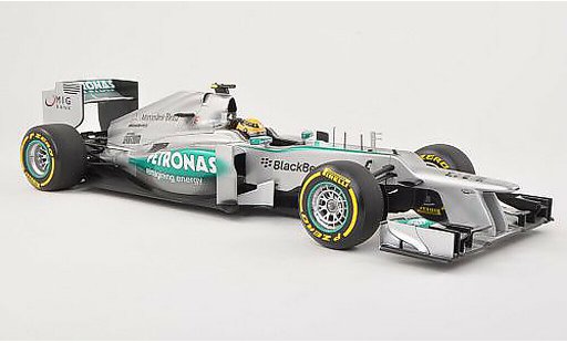 Mercedes F1 2013 1/18 Minichamps AMG Team No.10 Petronas Presentationsfahrzeug L.Hamilton diecast model cars