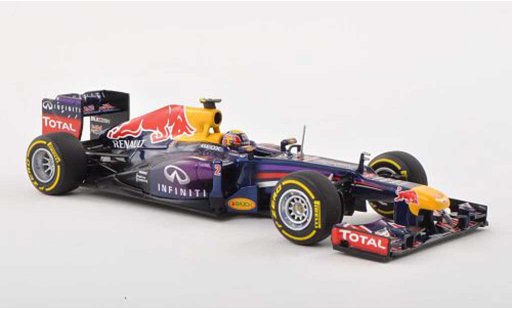 Red Bull F1 2013 1/43 Minichamps Racing No.2 Infinity M.Webber Showcar diecast model cars