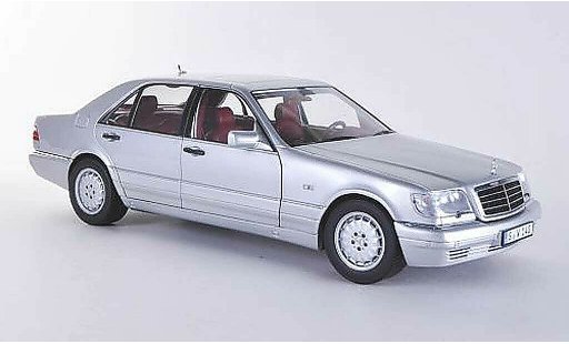 Mercedes Classe S Base 1/18 Norev S 320 (W140) grey 1994 diecast model cars
