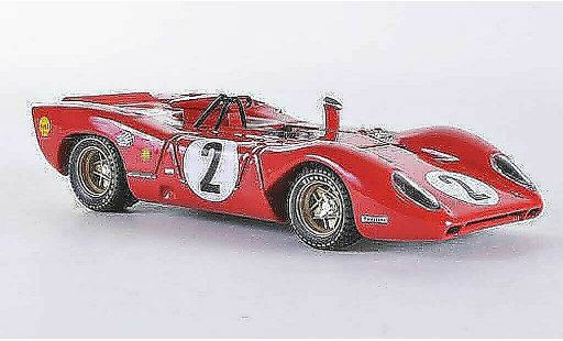 Ferrari 312 P 1/43 Best Spider Monza No.2 1969 Rodriguez/Schetty diecast model cars