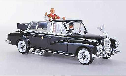 Mercedes 300 Base 1/43 Rio Limousine black 1960 diecast model cars