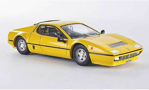 Ferrari 512 Coupe 1/43 Best yellow 1976 diecast model cars