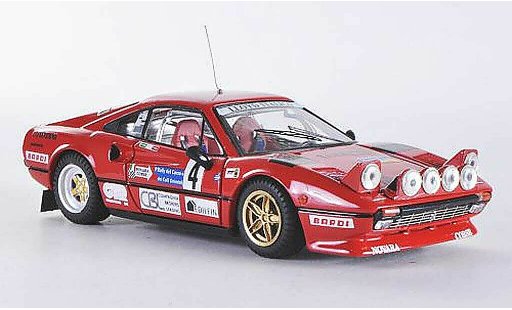 Ferrari 308 GTB 1/43 Best Rally del Carso No.4 1983 Cuccirelli/Muttini diecast model cars