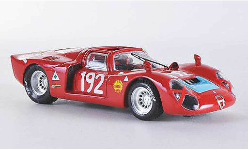 Alfa Romeo 33.2 sp 1/43 Best 1968 Targa Florio No.192 Bianchi/Casoni diecast model cars