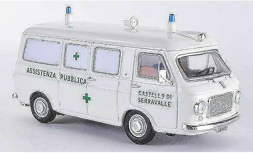 Fiat 238 Ambulanza 1/43 Rio Ambulance greenes Kreuz diecast model cars