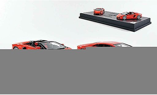 Lamborghini Aventador LP700-4 1/43 MR Collection Collezione Tecnica No.2: and Roadster orange diecast model cars