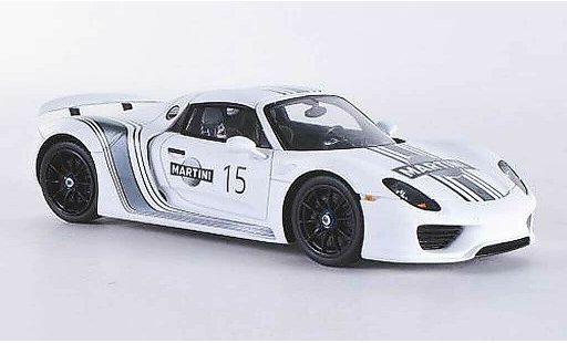 Porsche 918 2013 1/43 Spark Spyder Prototyp No.15 Martini diecast model cars