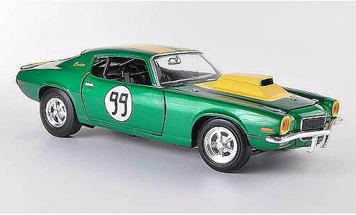 Chevrolet Camaro Z28 1/18 Johnny Lightning 350 No.99 The Dukes of Hazzard - Cooter's Chevy 1970 diecast model cars