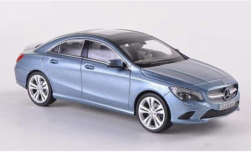 Mercedes CLA Base 1/43 Schuco (C117) greyblue 2012 diecast model cars